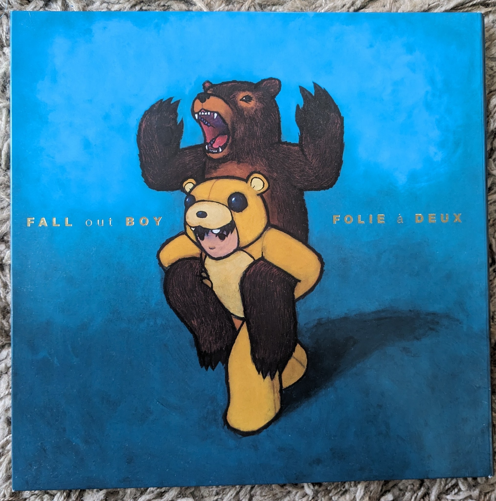 Folie À Deux blue album cover